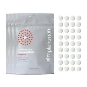 Tabletten zur Reinigung mehrerer Grapefruit- und Zitrusoberflächen